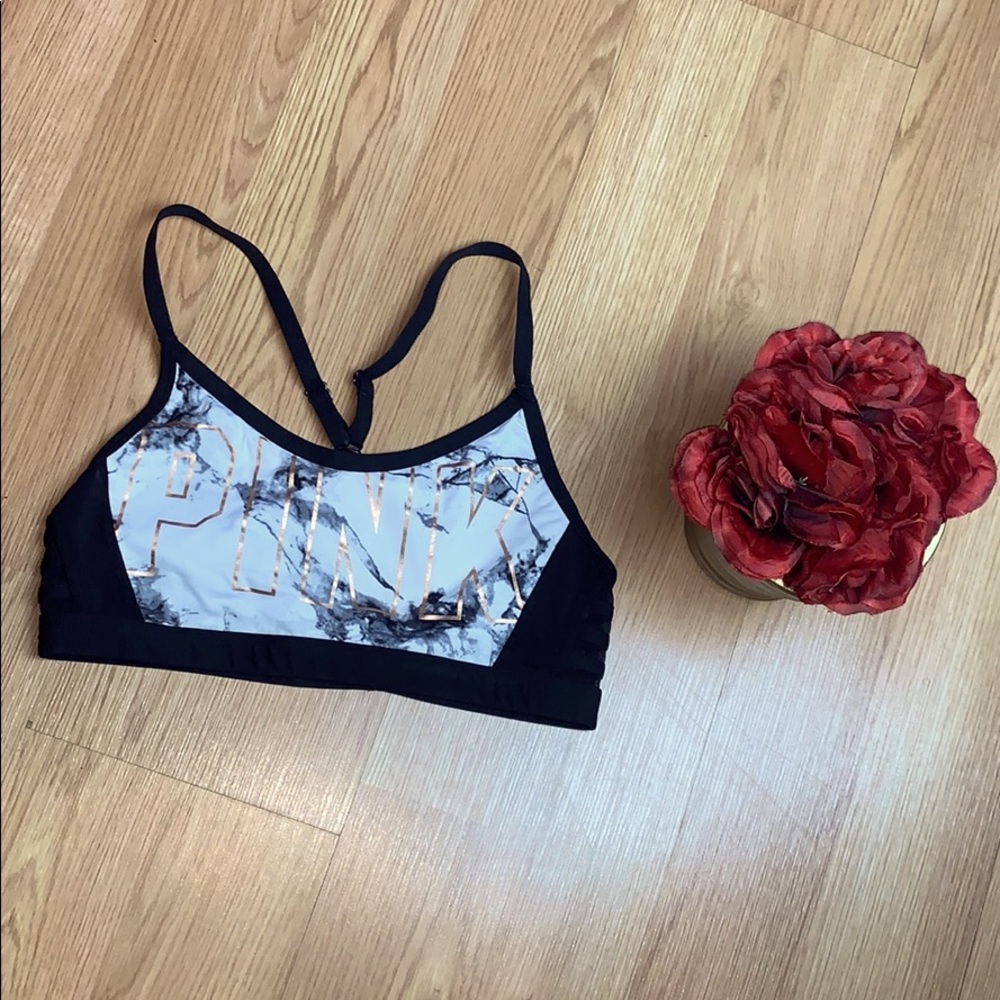 Pink Victoria Secret Ultimate Black & Grey Bra Top - Picture 2 of 5